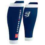 Compressport R2V3 Calf Sleeves Estate Blue / White